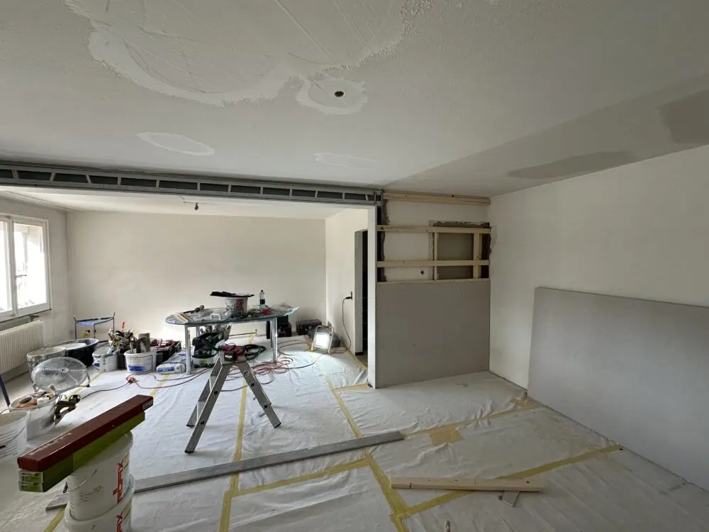 Wohnung vor der Renovation durch triwes Burgdorf
